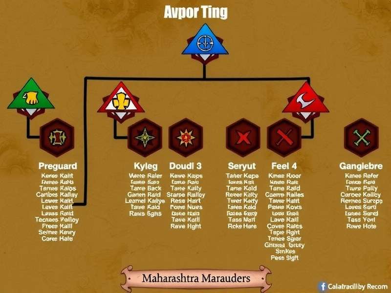 Maharashtra Marauders rank progression system Maharashtra Marauders progression tree showing warrior ranks